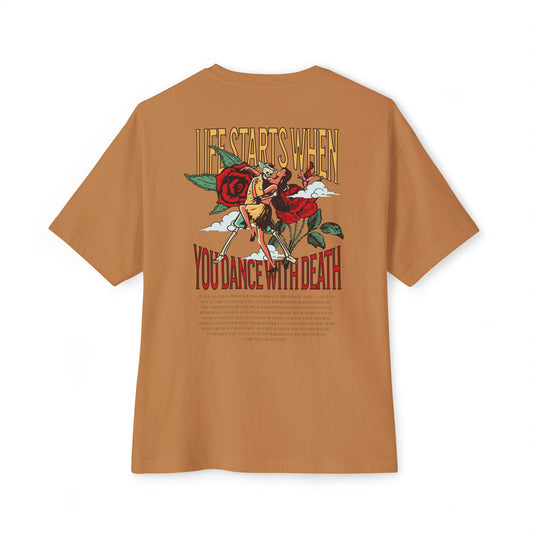 DANCE WITH DEATH OVERSIZED TEE